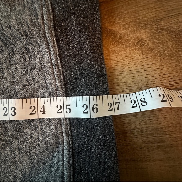 Everlane Oversized Crew Neck Short Sleeve Heather Black Sweater Top Size XS Tee - Picture 8 of 9